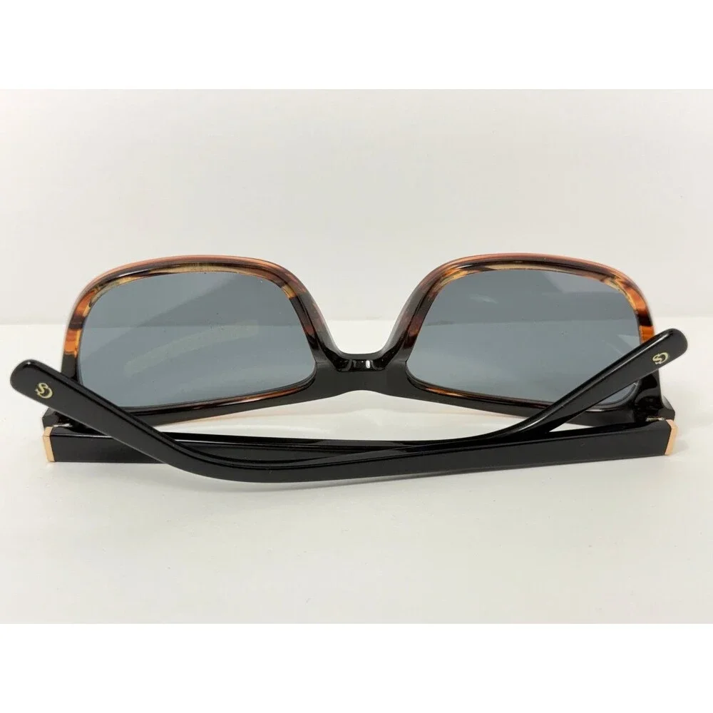 Christian Siriano Sunglasses Women's Black Tortoise Polarized UV Protection